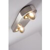 Granada Deckenleuchte LED Nickel-Matt, 2-flammig