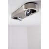 Granada Deckenleuchte LED Nickel-Matt, 2-flammig