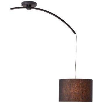 Brilliant Odun LED Pendelleuchte Schwarz lampe | G99434/36 hell, Holz