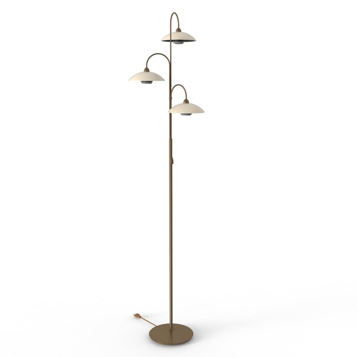 Steinhauer Souvereign Stehleuchte LED Bronze, 3-flammig