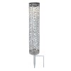 Globo Sun Solarleuchte LED Silber, 1-flammig