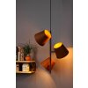 Luce Design Colt Pendelleuchte Rostfarben, 3-flammig