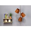 Luce Design Colt Pendelleuchte Rostfarben, 3-flammig