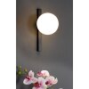 Luce Design PLUTO Wandleuchte Schwarz, 1-flammig