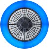 Brilliant Salerno Deckenventilator LED Schwarz, 1-flammig, Fernbedienung