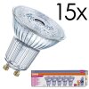 GU10 15er Set 3,4 Watt 3000 Kelvin 230 Lumen