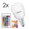 LED E14 2er Set 4,5 Watt 2700 Kelvin 250 Lumen