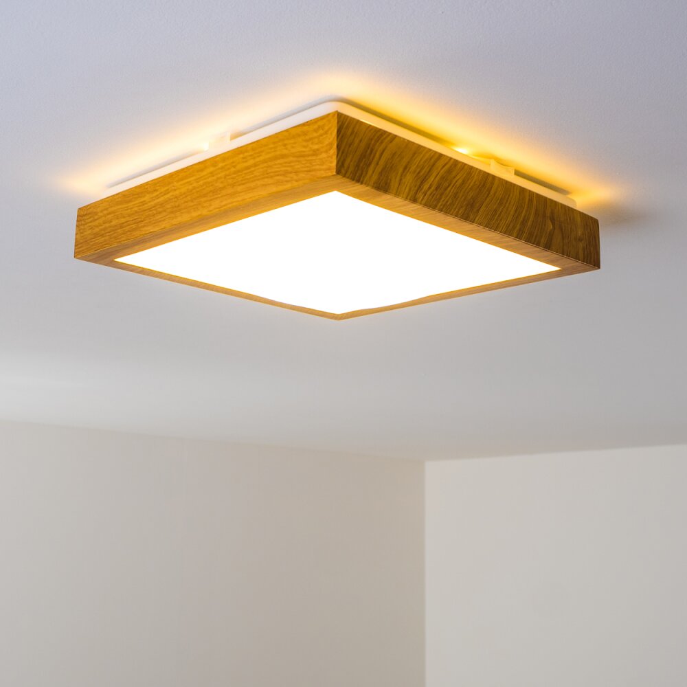 Sora Wood Deckenlampe H168463-DO8 hell Holz LED