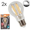 LED E27 2er Set 6 Watt 2700 Kelvin 806 Lumen