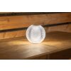 Globo Aida Tischleuchte LED Nickel-Matt, Transparent, Klar, 1-flammig