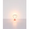 Globo Amore Tischleuchte LED Chrom, 1-flammig