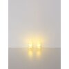 Globo Candle Tischleuchte LED Transparent, Klar, 1-flammig