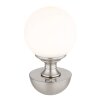 Globo Tabina Tischleuchte LED Nickel-Matt, 1-flammig