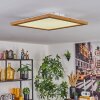 Tavlov Deckenpanel LED Holzoptik, 1-flammig