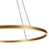 Steinhauer Ringlux Pendelleuchte LED Gold, 2-flammig