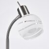 Warga Tischleuchte LED Nickel-Matt, 1-flammig