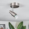 Gropptorp Deckenleuchte LED Nickel-Matt, 1-flammig