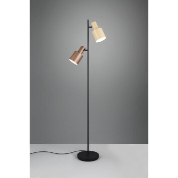 Trio Agudo Stehlampe Bunt, 2-flammig