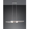 Trio ALBANY Pendelleuchte LED Nickel-Matt, 1-flammig, Fernbedienung