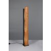 Trio Karuni Stehlampe Holz hell, 3-flammig