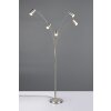 Trio Marley Stehlampe Nickel-Matt, 5-flammig