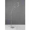 Trio Marley Stehlampe Nickel-Matt, 5-flammig