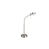 Reality Moreno Tischleuchte LED Nickel-Matt, 1-flammig