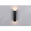 Trio Raglan Wandleuchte LED Schwarz, 2-flammig