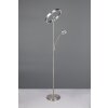 Trio Willis Stehlampe LED Nickel-Matt, 2-flammig