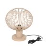 Trio Gila Tischleuchte Beige, 1-flammig