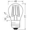 Osram LED E27 1,2 Watt 4000 Kelvin 255 Lumen