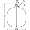 Osram LED E27 4,8 Watt 1800 Kelvin 100 Lumen