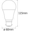 Ledvance LED B22d 3er Set 9 Watt 2700-6500 Kelvin 806 Lumen