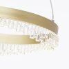 Brilliant Aurora Pendelleuchte LED Gold, 1-flammig, Fernbedienung