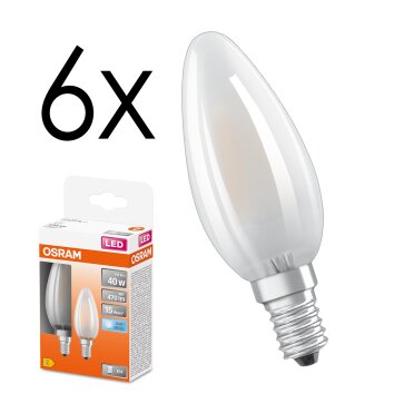 LED E14 6er Set 4 Watt 4000 Kelvin 470 Lumen