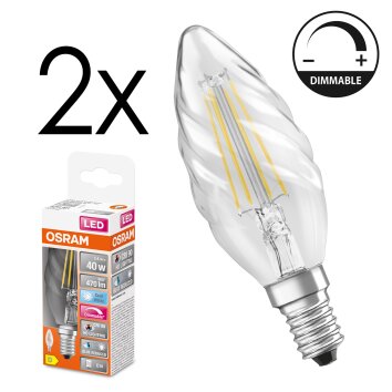 LED E14 2er Set 3,4 Watt 4000 Kelvin 470 Lumen