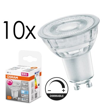 LED GU10 10er Set 4,7 Watt 4000 Kelvin 350 Lumen