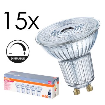 LED GU10 15er Set 4,5Watt 3000 Kelvin 350 Lumen