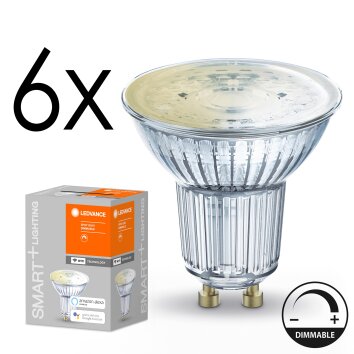 LED GU10 6er Set 5Watt 2700 Kelvin 350 Lumen