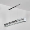 Ortan Pendelleuchte LED Silber, 4-flammig