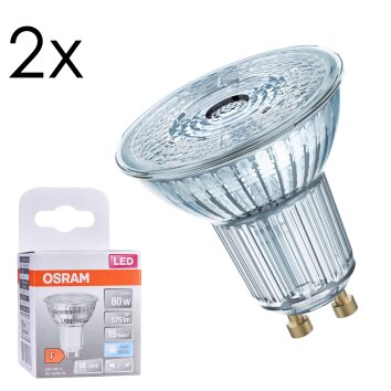 LED GU10 2er Set 6,9 Watt 4000 Kelvin 580 Lumen