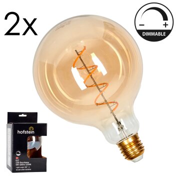 LED E27 2er Set 6 Watt 2200 Kelvin 320 Lumen