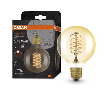 OSRAM Vintage 1906® LED E27 7 Watt 2200 Kelvin 600 Lumen