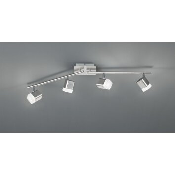 Reality ROUBAIX Strahler LED Nickel-Matt, 4-flammig