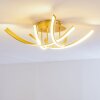 Aranu Deckenleuchte LED Gold, 4-flammig