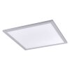 Leuchten Direkt FLAT Panel LED Silber, 1-flammig