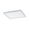 Leuchten Direkt FLAT Panel LED Silber, 1-flammig