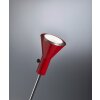 Tecnolumen ES 57 Fluter LED Chrom, Rot, 1-flammig