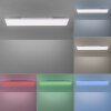 Paul Neuhaus Q-FRAMELESS Panel LED Weiß, 1-flammig, Fernbedienung, Farbwechsler